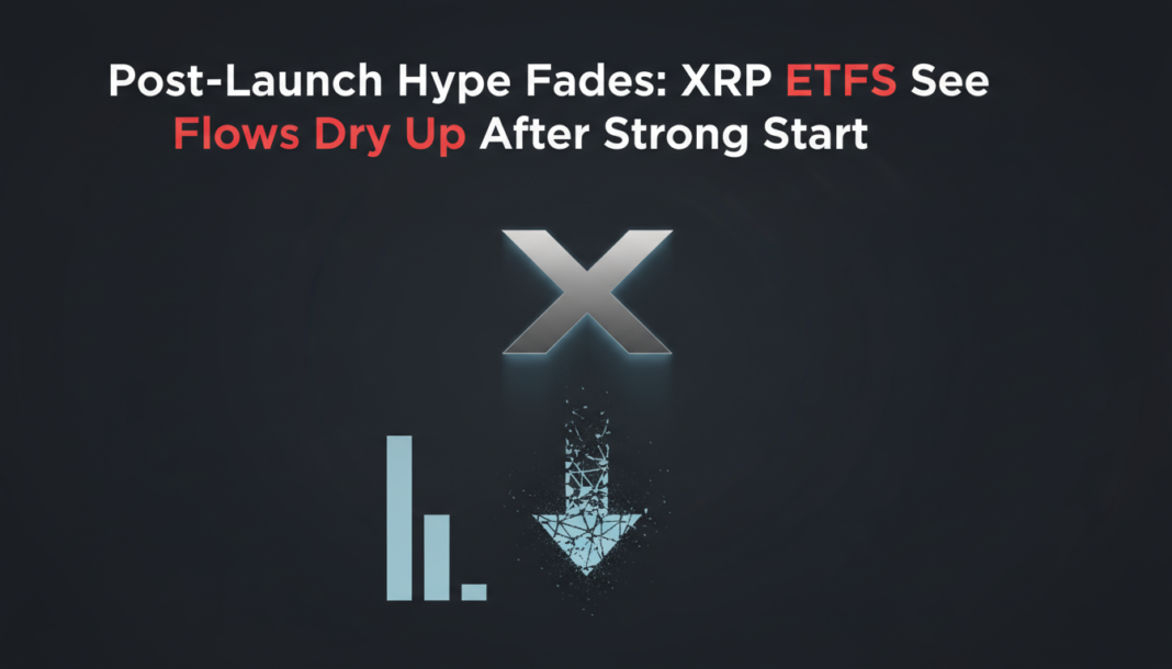 Post-Launch Hype Fades: XRP ETFs See Flows Dry Up After Strong Start
