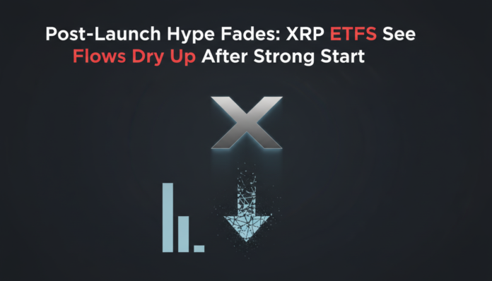 Post-Launch Hype Fades: XRP ETFs See Flows Dry Up After Strong Start
