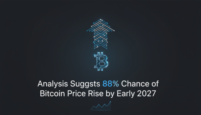 Analysis Suggests 88% Chance of Bitcoin Price Rise by Early 2027