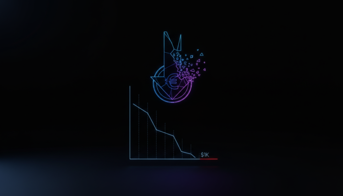 Prediction Markets See High Chance Ethereum Plunges Below $1K