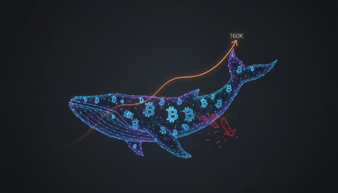 Bitcoin Whales Sit On $26B Loss, But Cycle Aim Suggests $160K Target