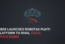 Uber Launches Robotaxi Platform to Rival Tesla, Stock Down Uber Launches Robotaxi Platform to Rival Tesla, Stock Down