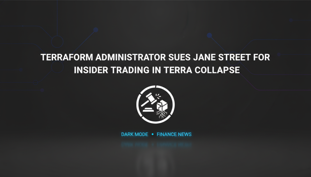 Terraform Administrator Sues Jane Street for Insider Trading in Terra Collapse