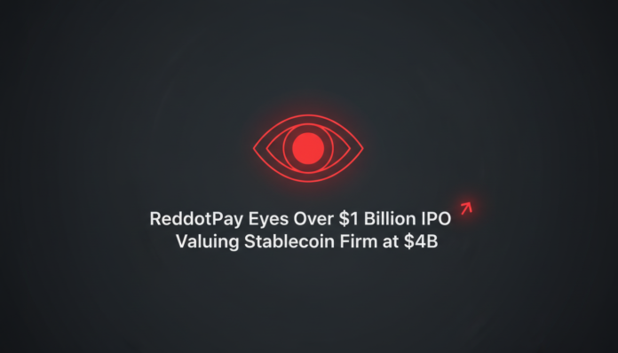 ReddotPay Eyes Over $1 Billion IPO, Valuing Stablecoin Firm at $4B