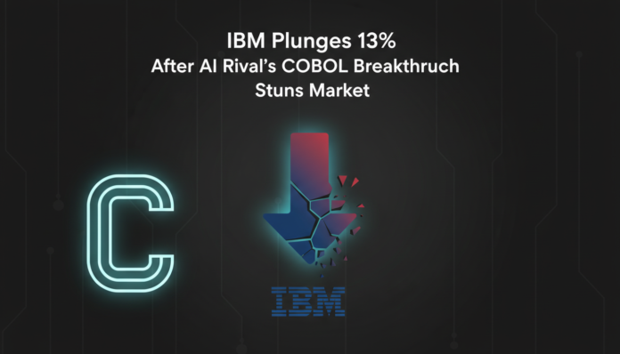 IBM Plunges 13% After AI Rival's COBOL Breakthrough Stuns Market