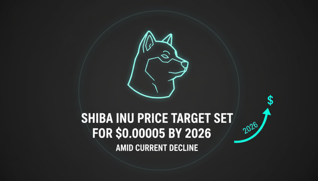 Shiba Inu Price Target Set for $0.00005 by 2026 Amid Current Decline