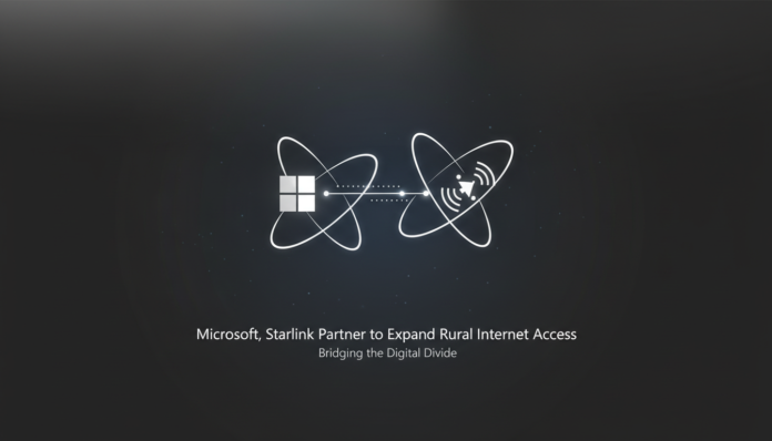 Microsoft, Starlink Partner to Expand Rural Internet Access