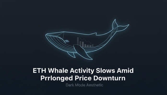 ETH Whale Activity Slows Amid Prolonged Price Downturn