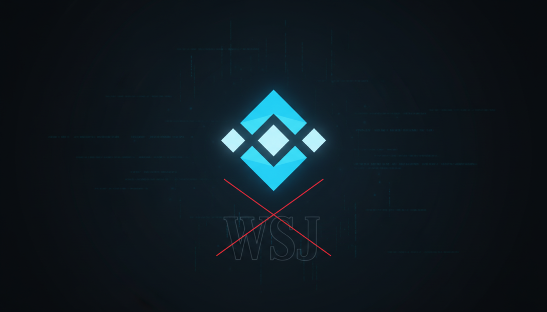 Binance Denies $1.7B Iran Sanctions Report, Threatens Legal Action Against WSJ