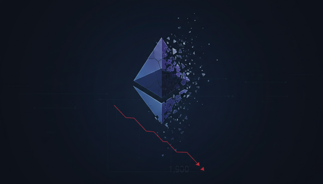 Ethereum Crumbles Below $1,900 as Bearish Signals Mount