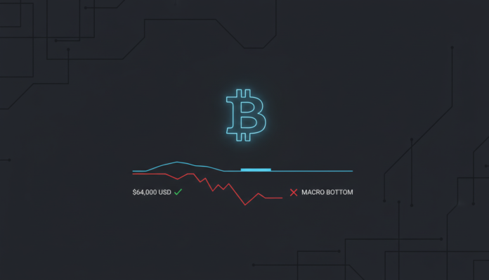 Bitcoin Holds $64K Support, But On-Chain Data Says No Macro Bottom Yet