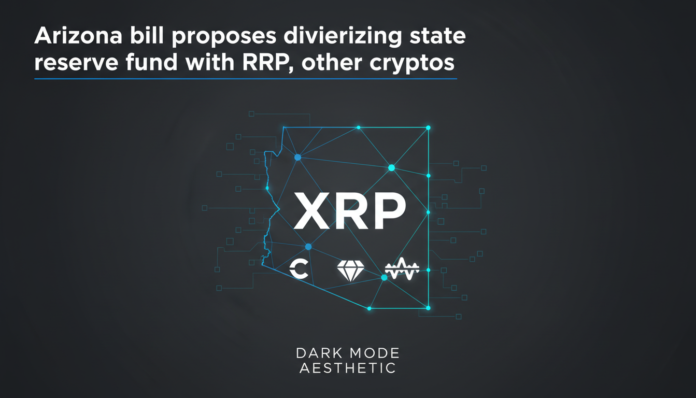 Arizona bill proposes diversifying state reserve fund with XRP, other cryptos
