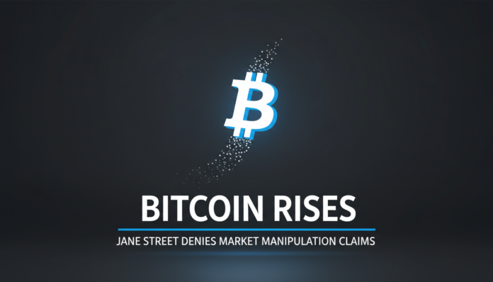 Bitcoin Rises as Jane Street Denies Market Manipulation Claims