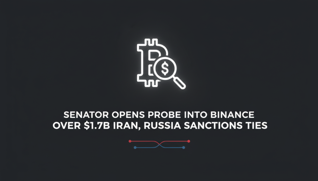 Senator Opens Probe Into Binance Over $1.7B Iran, Russia Sanctions Ties
