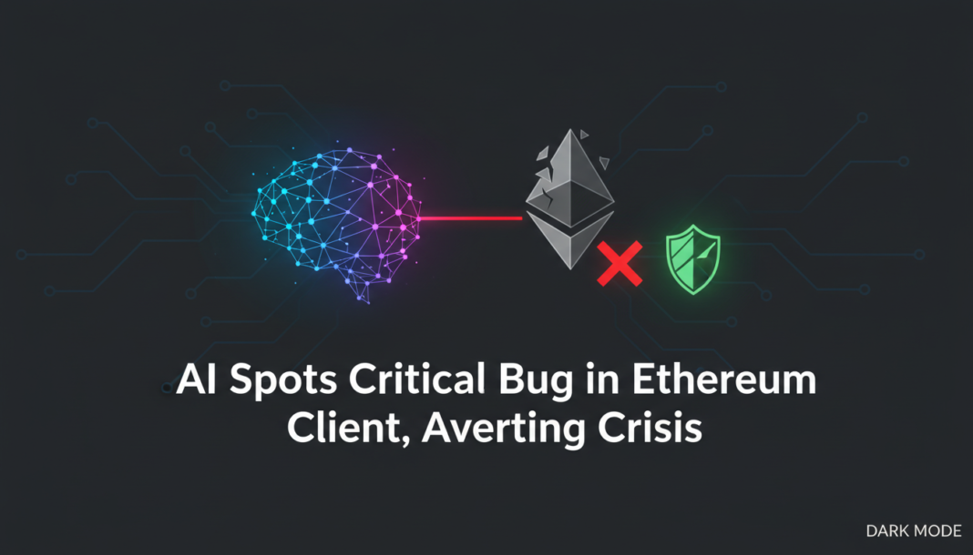 AI Spots Critical Bug in Ethereum Client, Averting Crisis