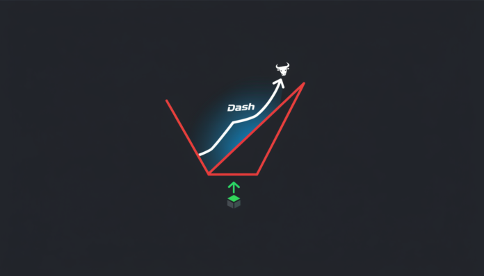 Dash Shows Bullish Rebound After Breaking Key Falling Wedge Pattern