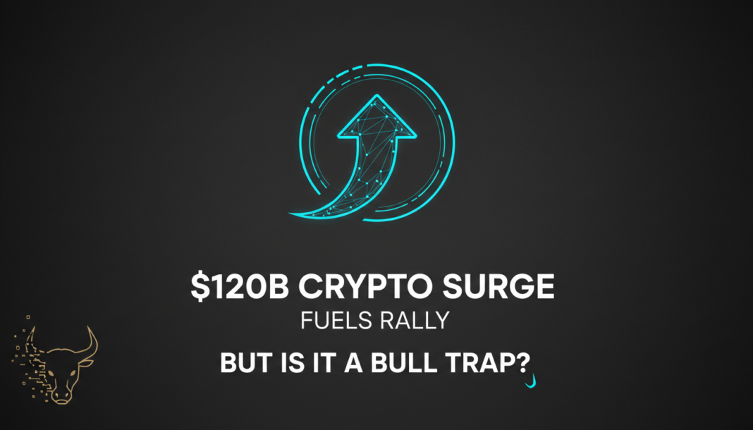 $120B Crypto Surge Fuels Rally, But Is It a Bull Trap?