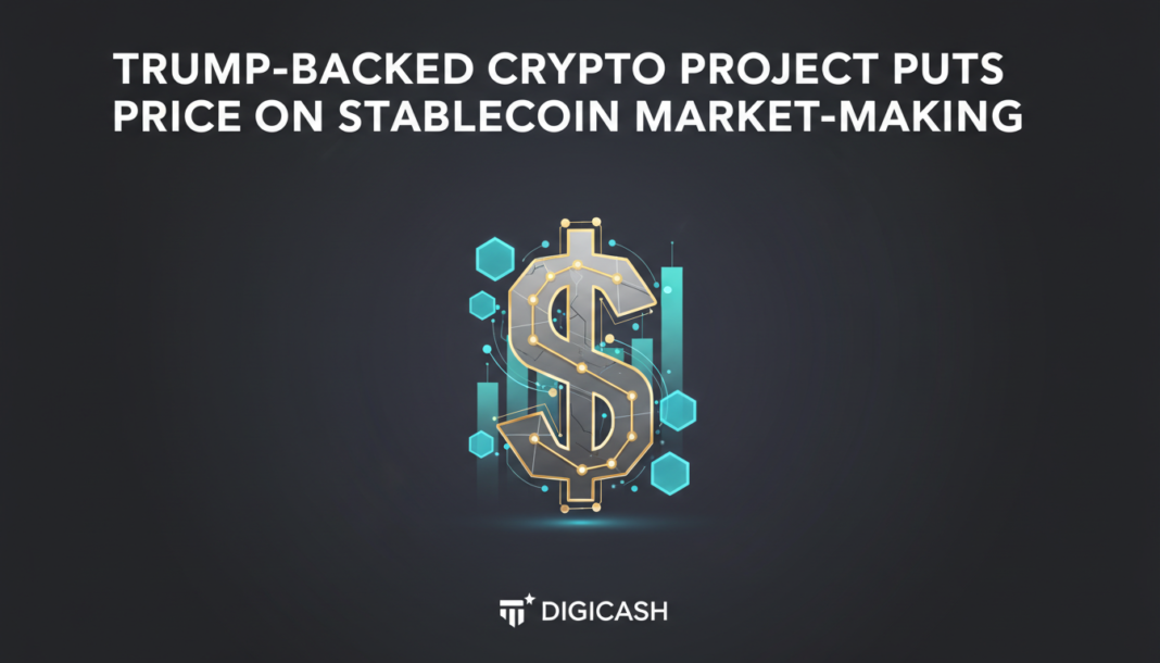 Trump-Backed Crypto Project Puts Price on Stablecoin Market-Making