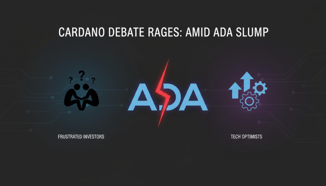 Cardano Debate Rages: Frustrated Investors vs. Tech Optimists Amid ADA Slump