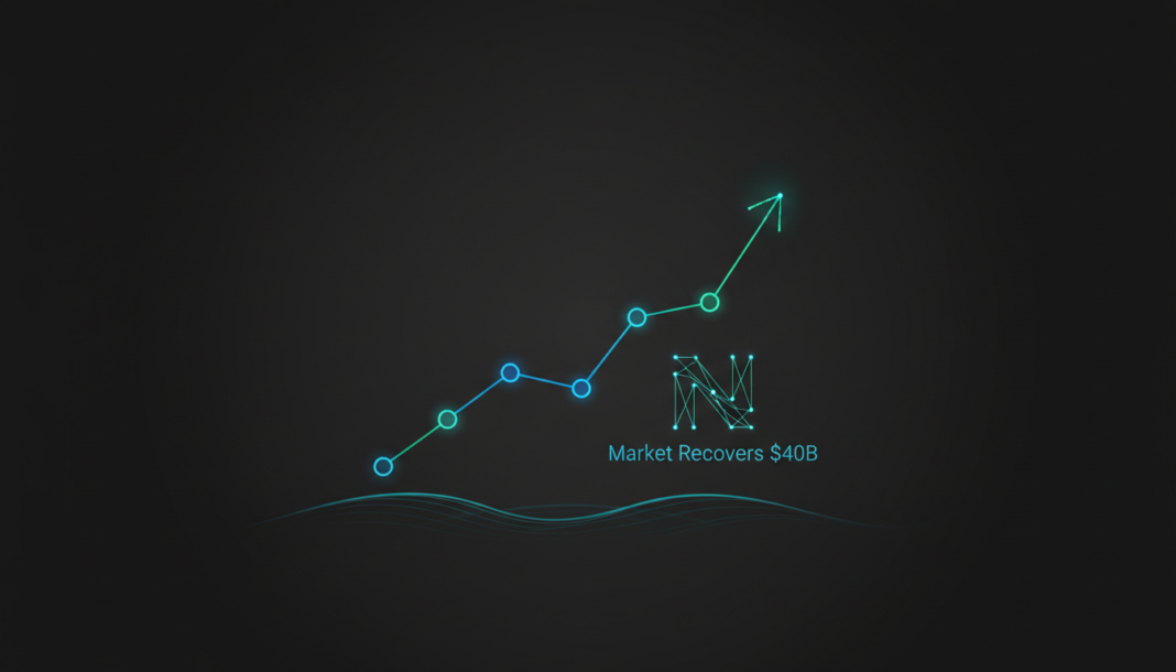 Market Recovers $40B as Nvidia's Record AI Earnings Ease Sentiment