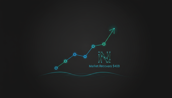 Market Recovers $40B as Nvidia's Record AI Earnings Ease Sentiment