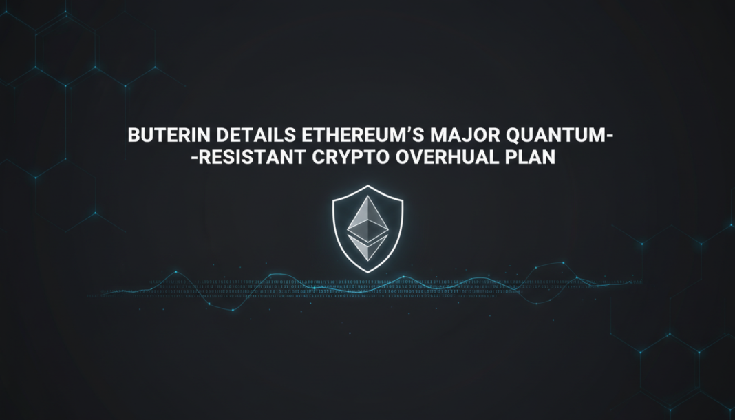 Buterin Details Ethereum’s Major Quantum-Resistant Crypto Overhaul Plan