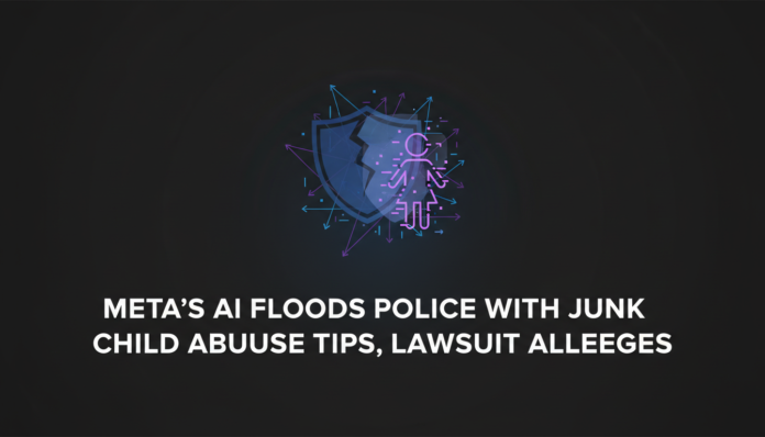 Meta's AI Floods Police with Junk Child Abuse Tips, Lawsuit Alleges