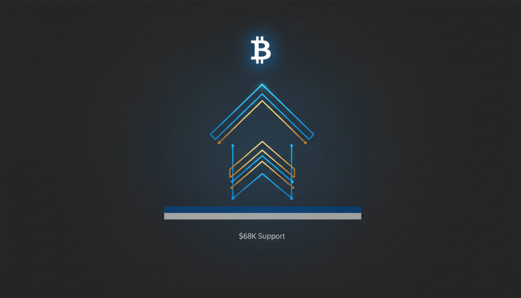 Bitcoin Holds Steady at Key $68K Support as Momentum Turns Positive