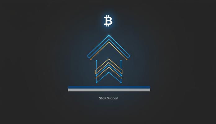Bitcoin Holds Steady at Key $68K Support as Momentum Turns Positive