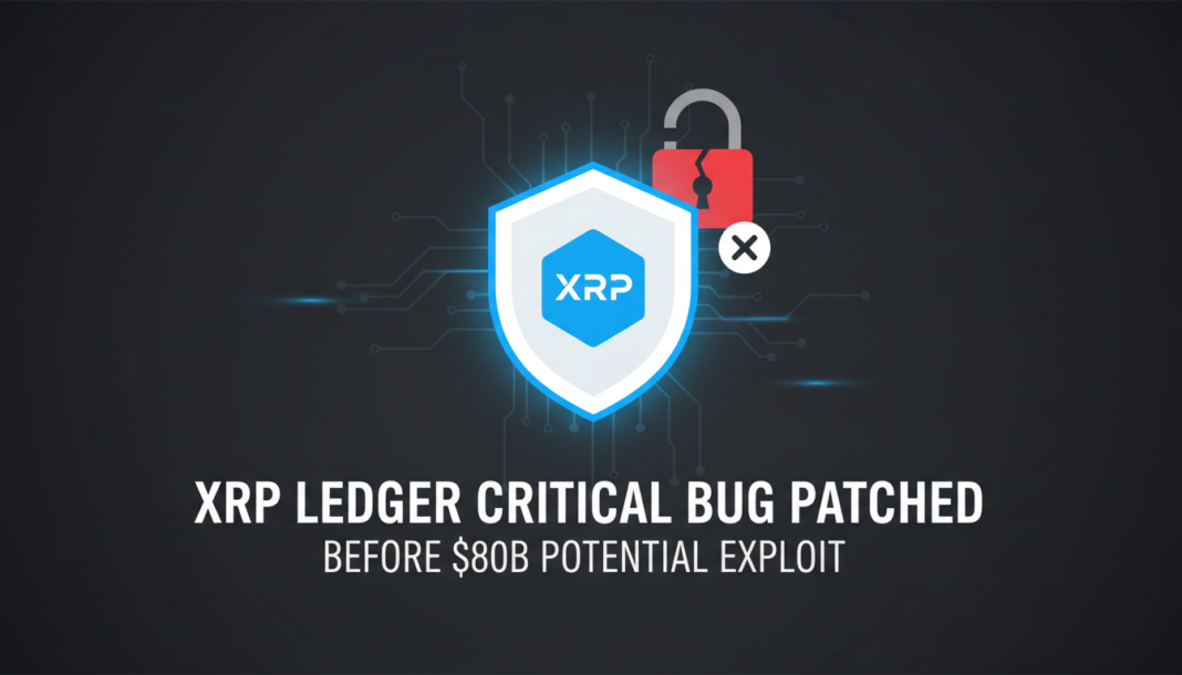 XRP Ledger Critical Bug Patched Before $80B Potential Exploit