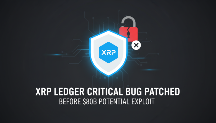 XRP Ledger Critical Bug Patched Before $80B Potential Exploit