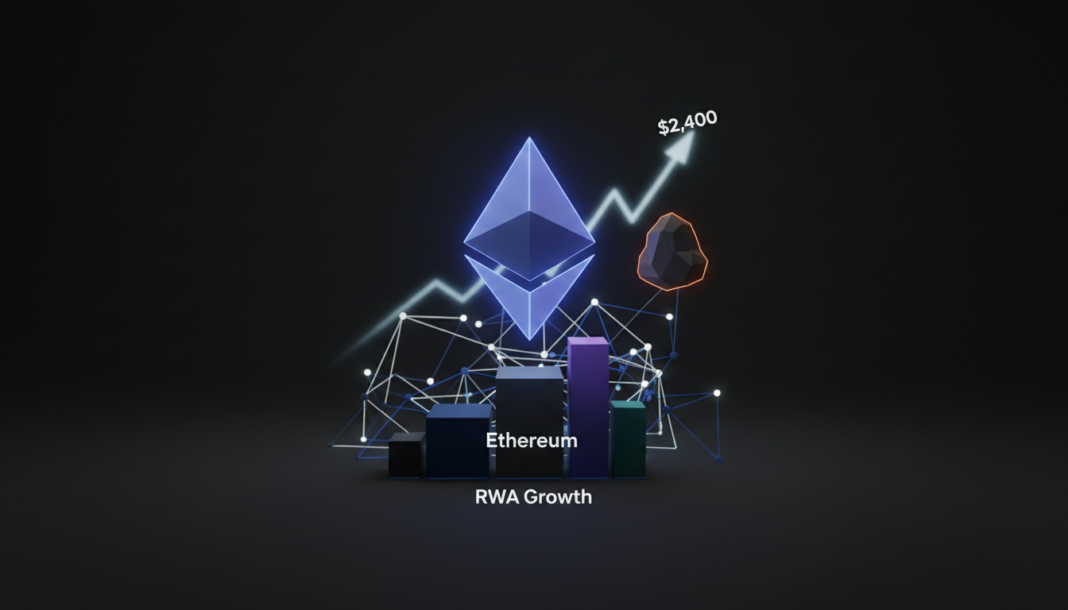 Ethereum Dominates RWA Growth, BlackRock Fuels Demand as ETH Eyes $2,400