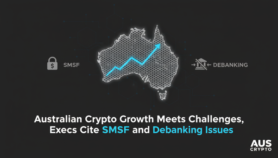 Australian Crypto Growth Meets Challenges, Execs Cite SMSF and Debanking Issues