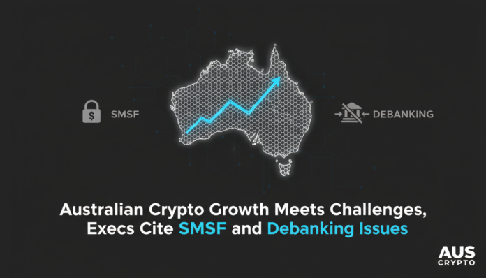 Australian Crypto Growth Meets Challenges, Execs Cite SMSF and Debanking Issues