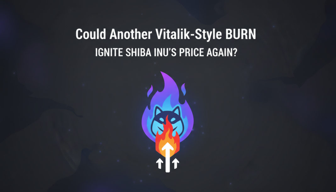 Could Another Vitalik-Style Burn Ignite Shiba Inu's Price Again?