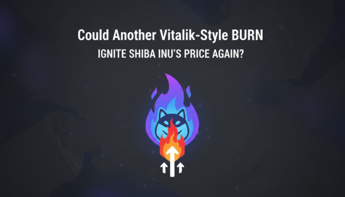 Could Another Vitalik-Style Burn Ignite Shiba Inu's Price Again?