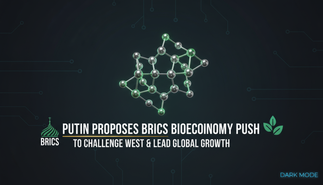 Putin Proposes BRICS Bioeconomy Push to Challenge West & Lead Global Growth