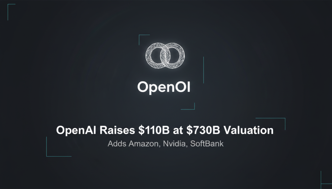 OpenAI Raises $110B at $730B Valuation, Adds Amazon, Nvidia, SoftBank