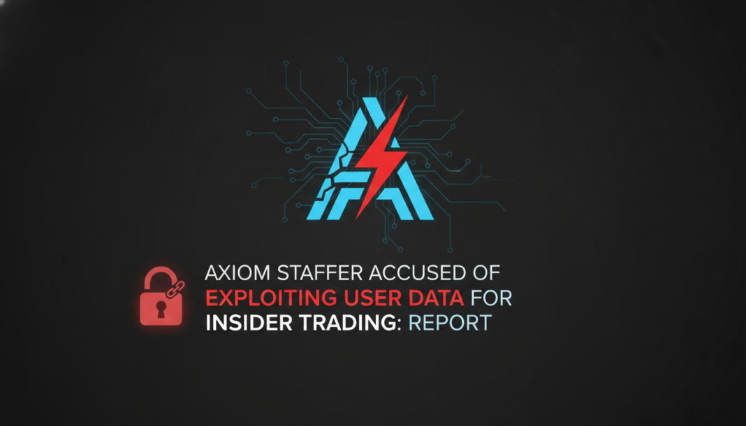 Axiom Staffer Accused of Exploiting User Data for Insider Trading: Report