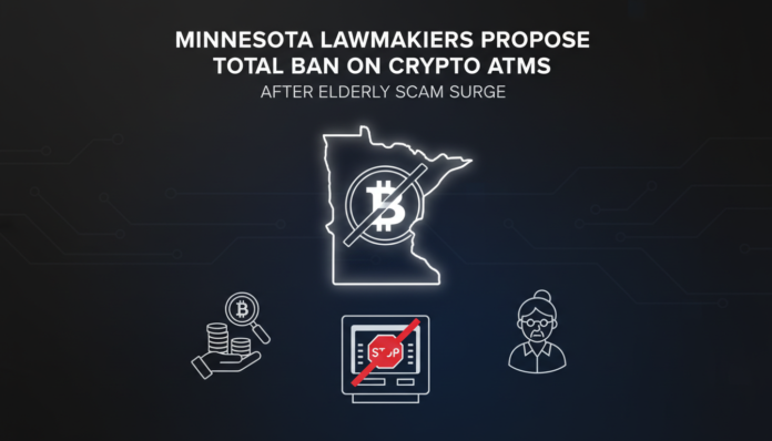 Minnesota lawmakers propose total ban on crypto ATMs after elderly scam surge