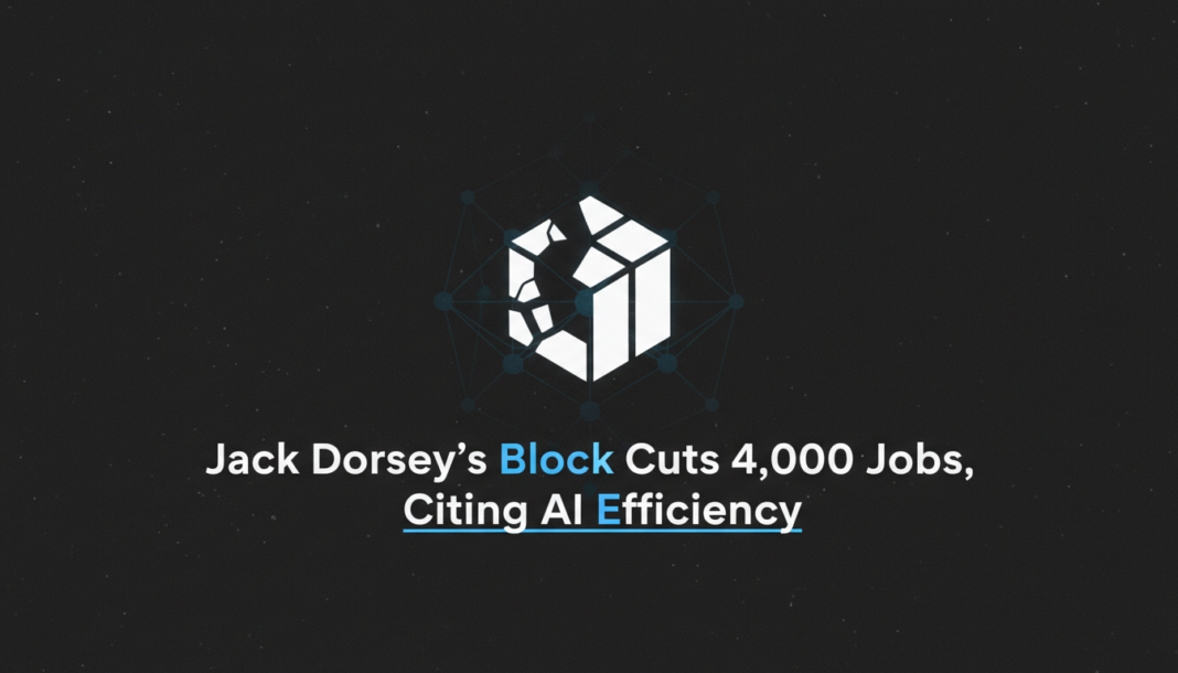 Jack Dorsey's Block Cuts 4,000 Jobs, Citing AI Efficiency