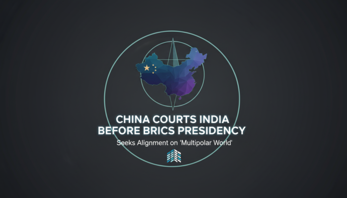 China Courts India Before BRICS Presidency, Seeks Alignment on 