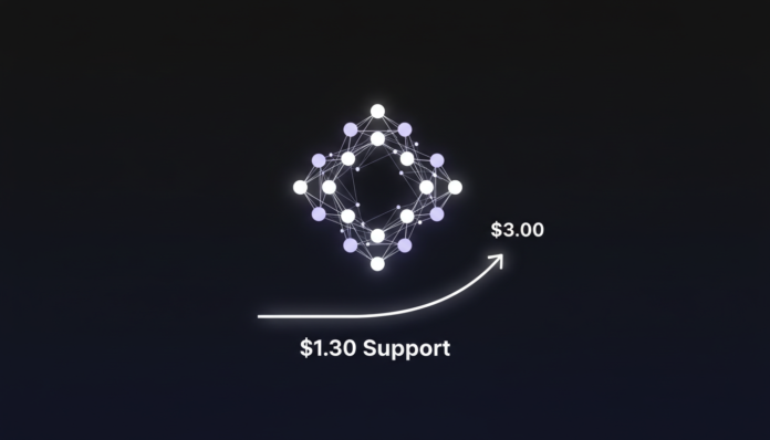 Polkadot Tests Crucial $1.30 Support, Potential Rebound to $3.00 Eyed
