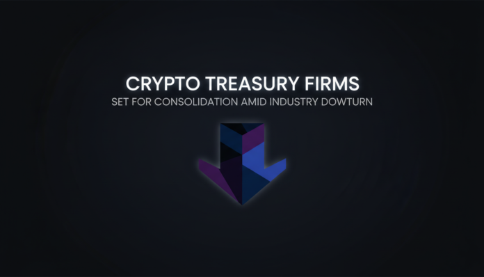 Crypto Treasury Firms Set for Consolidation Amid Industry Downturn