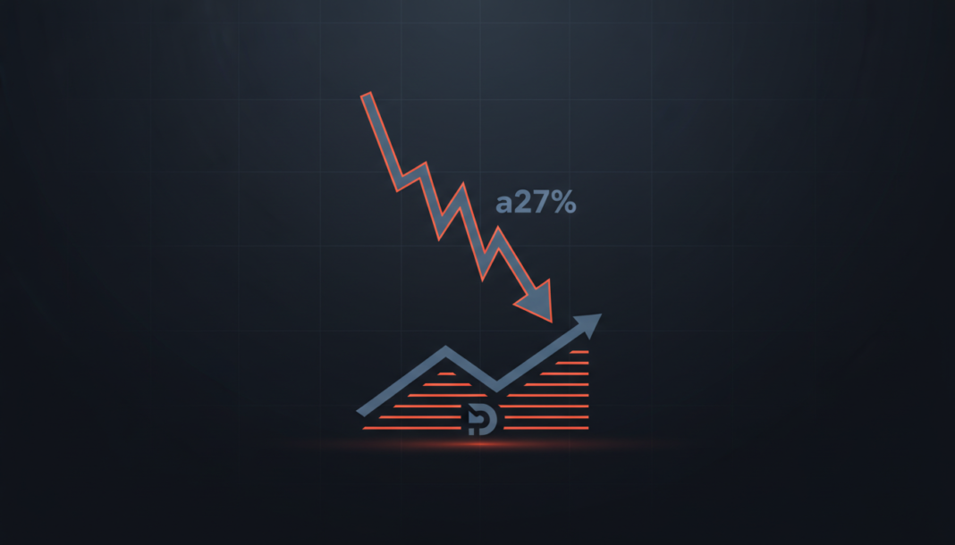 Decred Plunges 27% Amid Panic Sell-Off, But Bullish Structure Holds