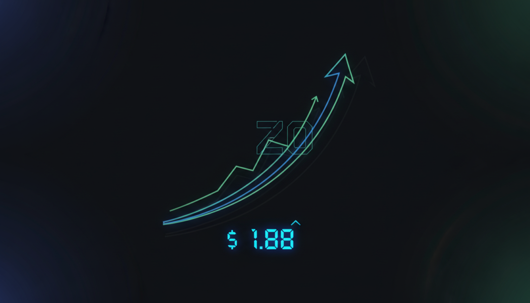 LayerZero Price Rises to $1.88, Defying Market Weakness