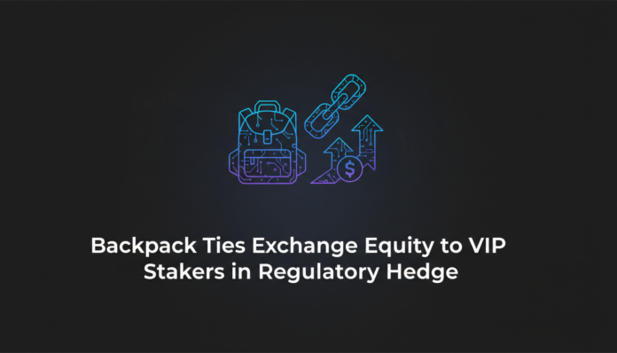 Backpack Ties Exchange Equity to VIP Stakers in Regulatory Hedge