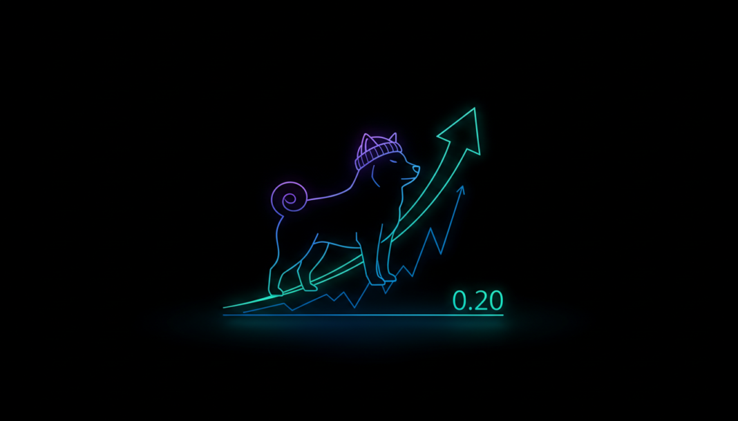 Dogwifhat (WIF) Climbs Back to $0.20 As Bulls Step In