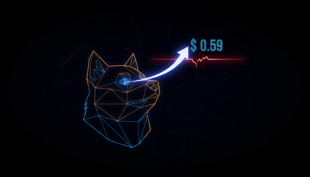 SHIB Eyes Breakout as Bulls Aim for $0.59 Resistance