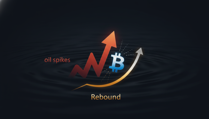 Oil Spikes Pressure Bitcoin Initially But Rebound May Follow: Analysis